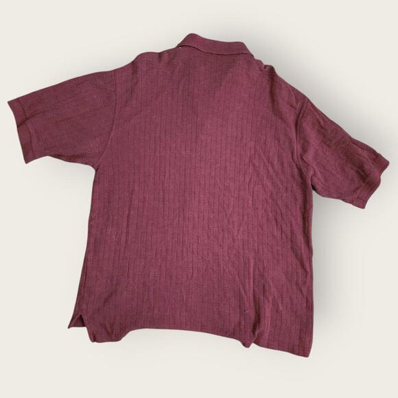 Nike Team Sports Polo Shirt Mens Sz XL Burgundy Short Sleeve embroidered FSU - Picture 2 of 7